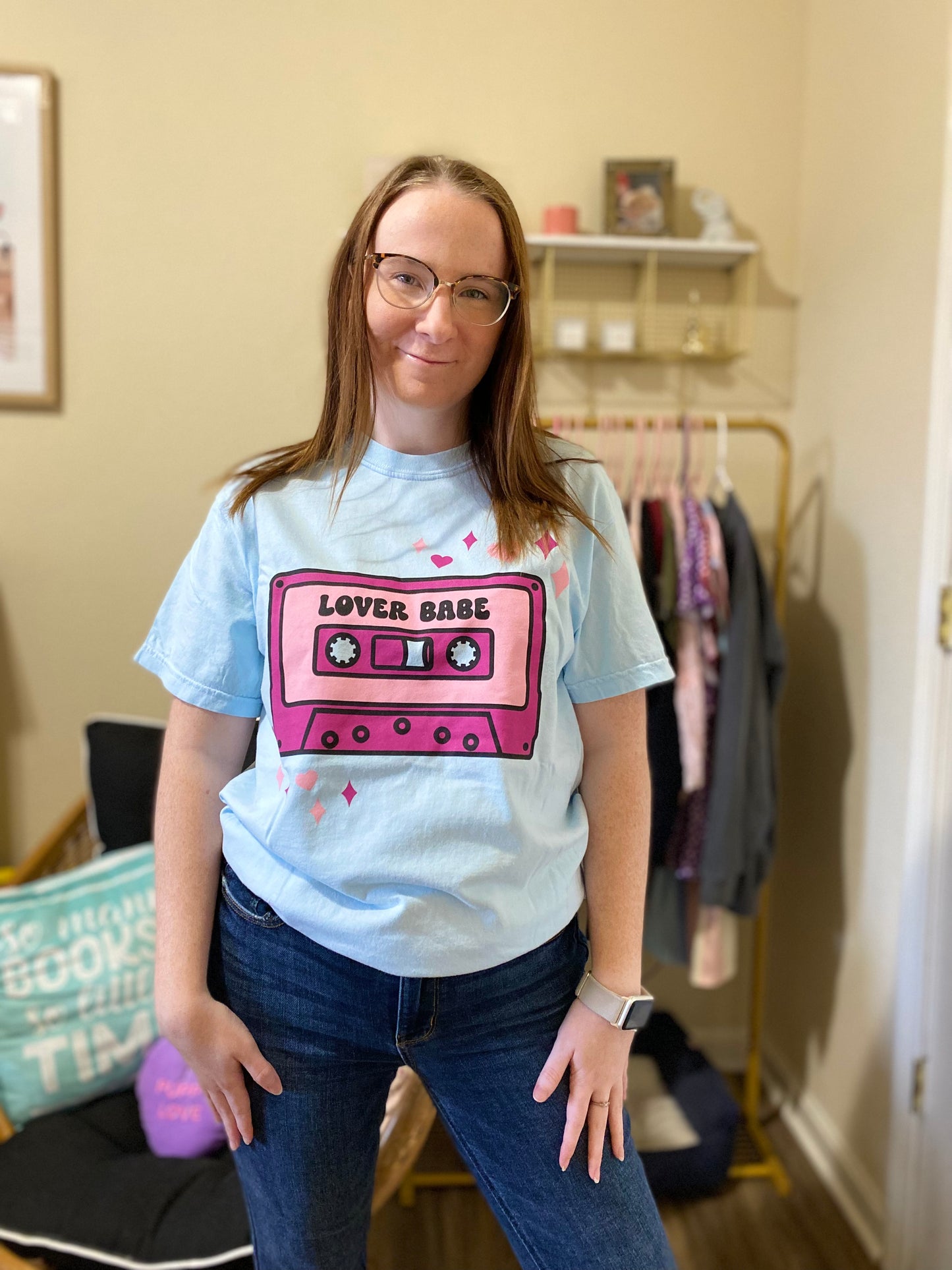 Lover Babe Cassette Tape Tee