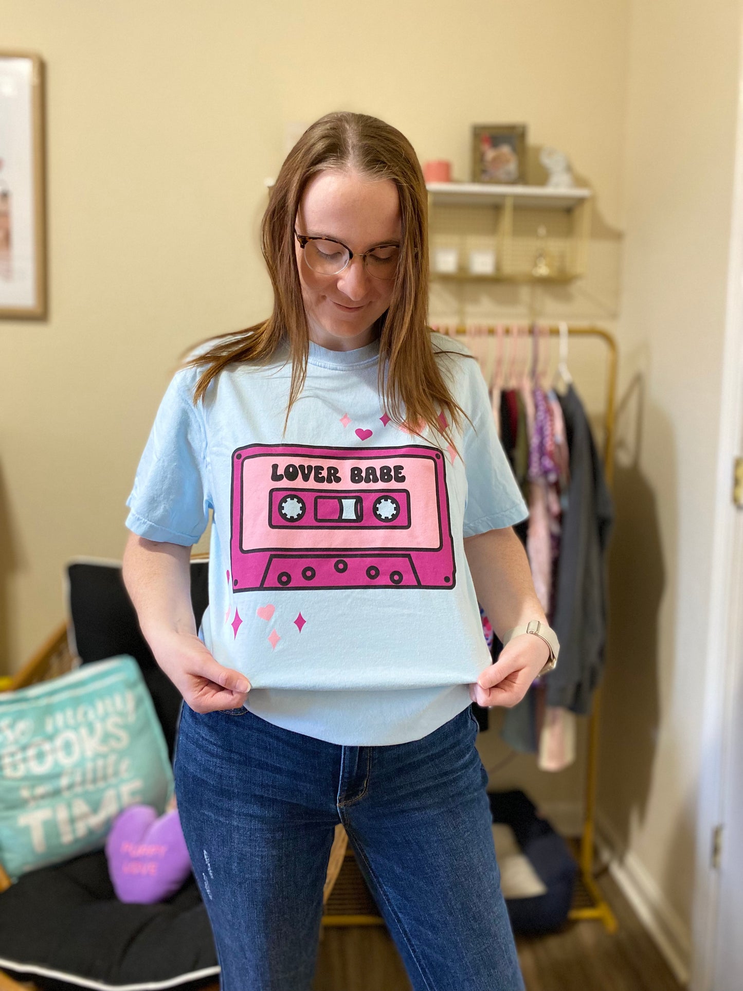 Lover Babe Cassette Tape Tee
