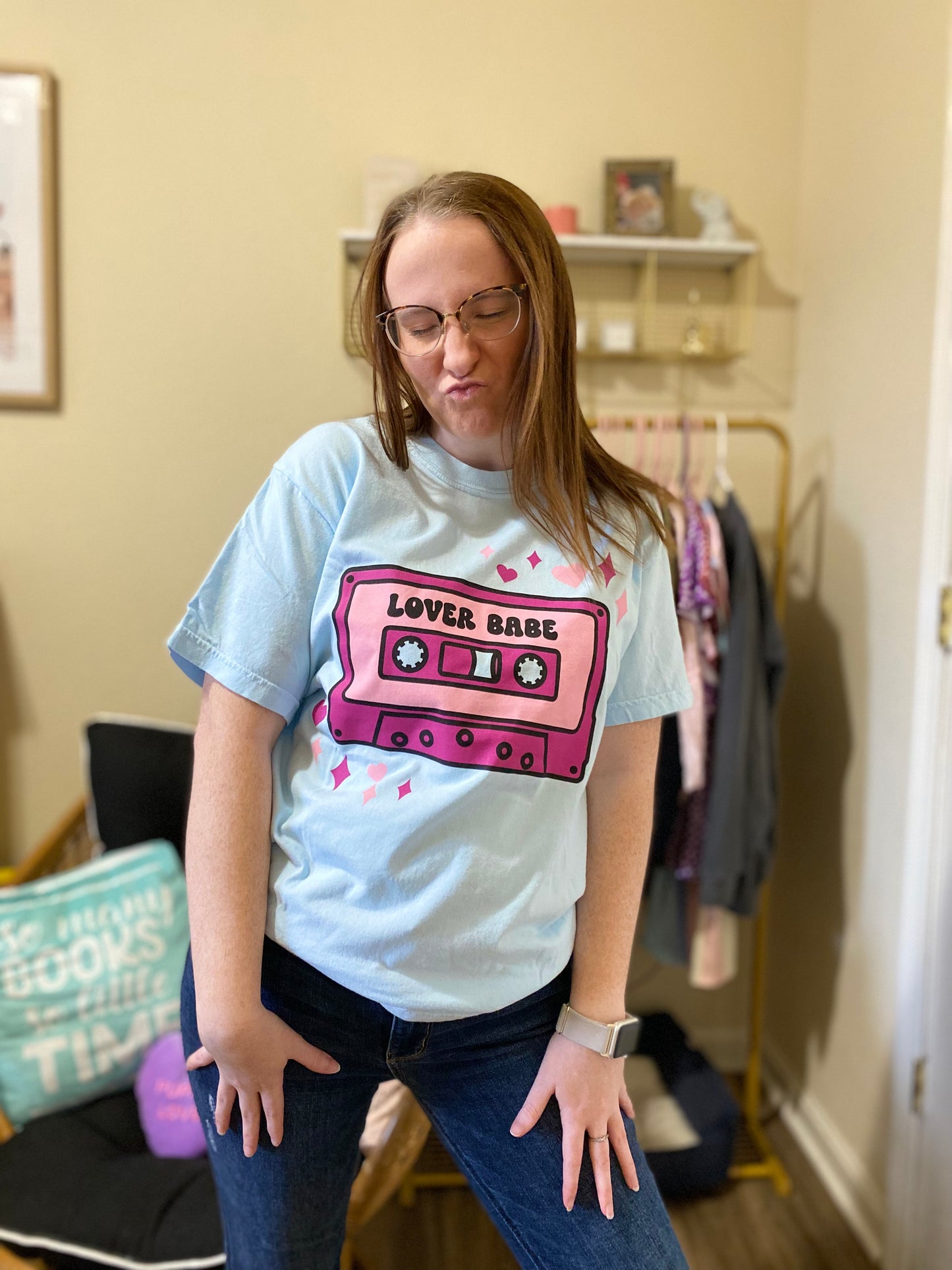 Lover Babe Cassette Tape Tee