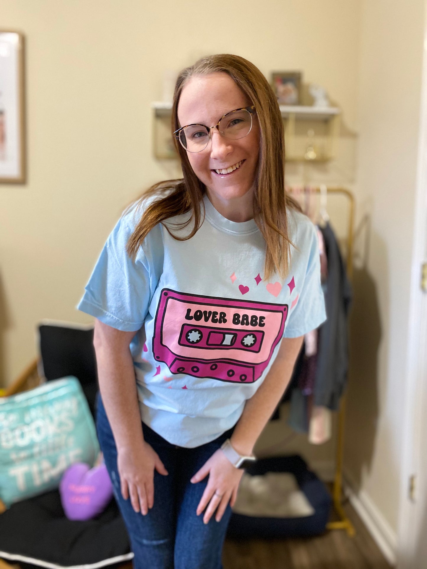 Lover Babe Cassette Tape Tee