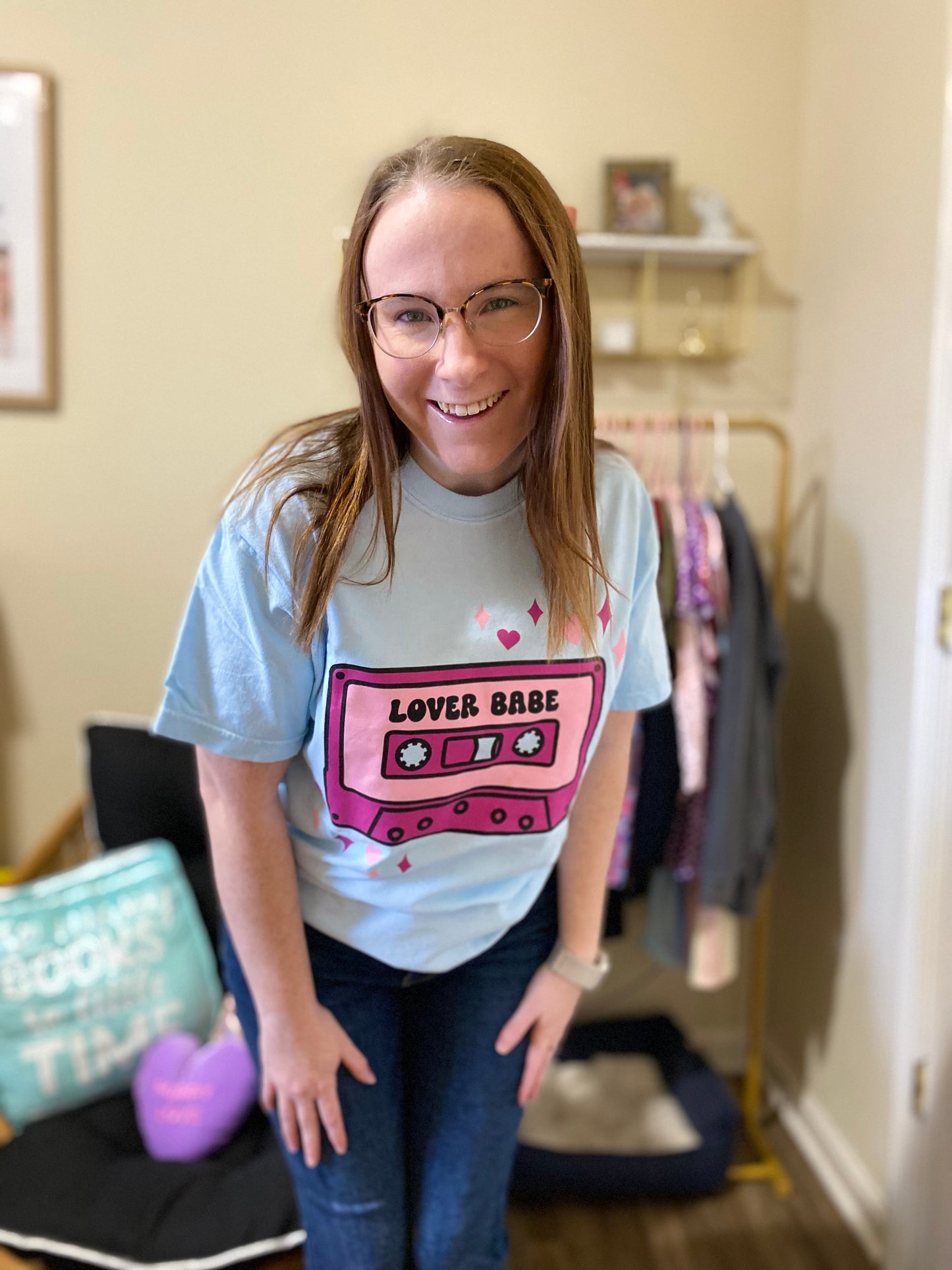 Lover Babe Cassette Tape Tee