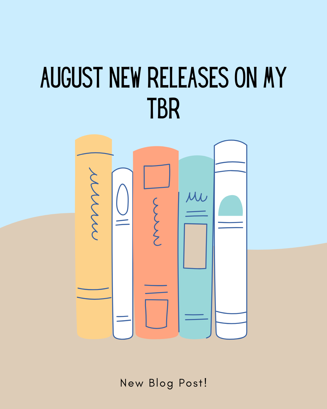 August New Releases on my TBR